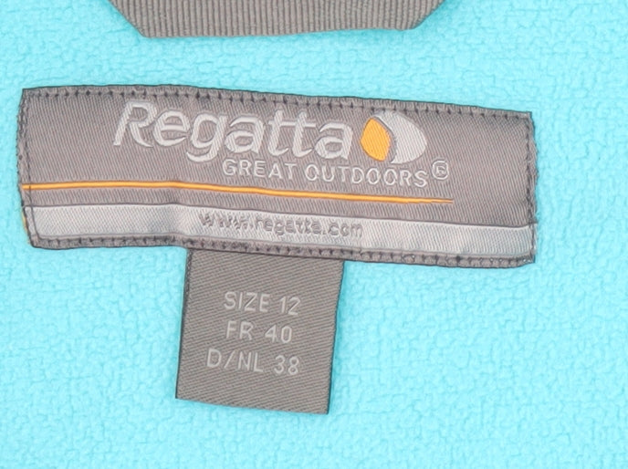 Regatta Women's Blue Fleece Pullover Sweatshirt Size 12