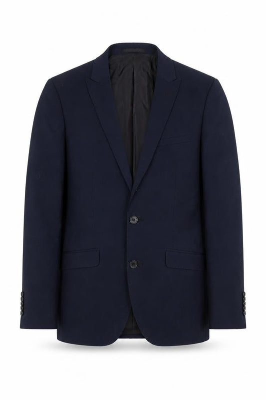 ONESIX5IVE Men's Blue Slim Fit Blazer, Size 36