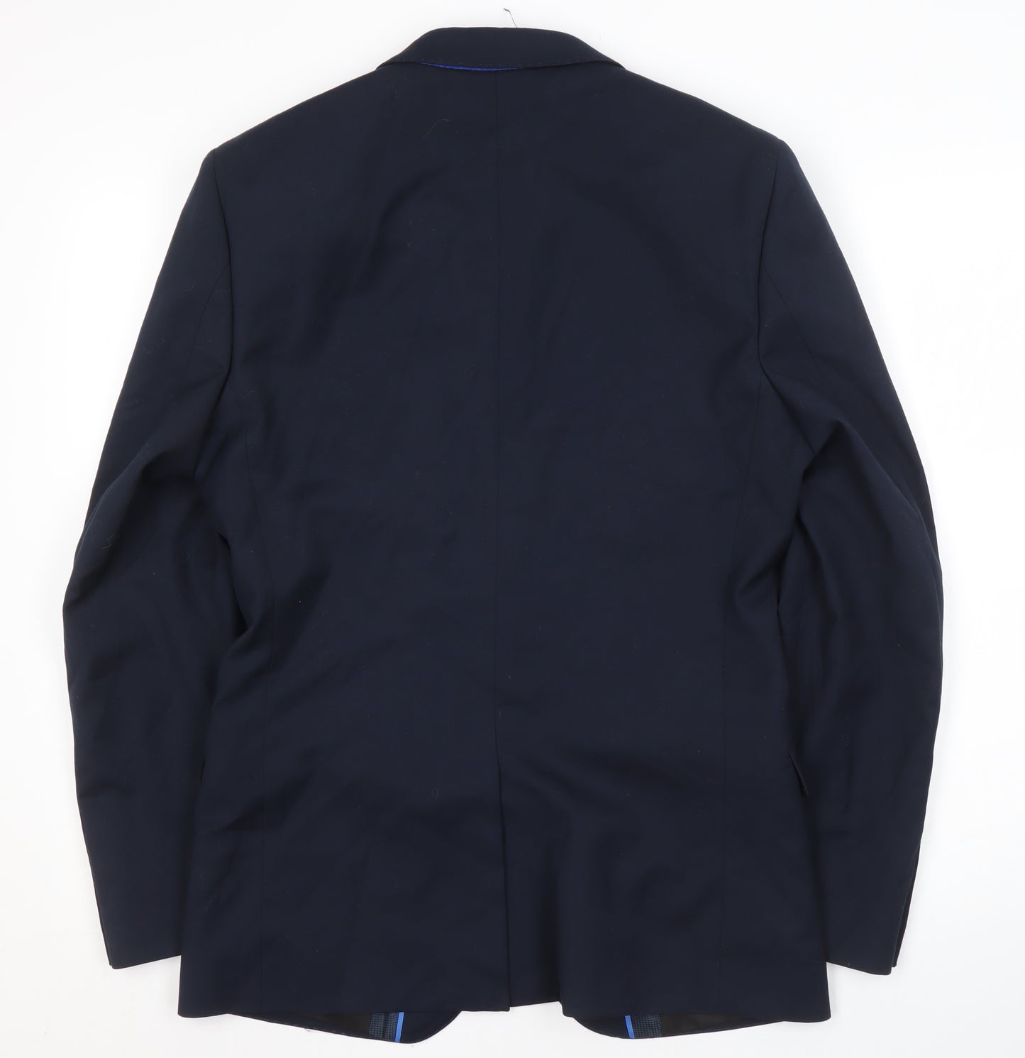 ONESIX5IVE Men's Blue Slim Fit Blazer, Size 36