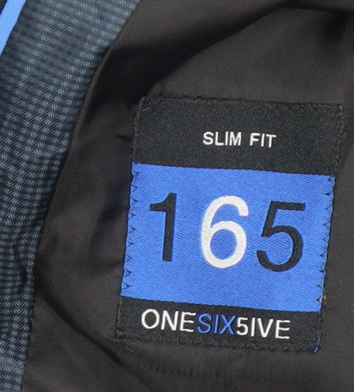 ONESIX5IVE Men's Blue Slim Fit Blazer, Size 36