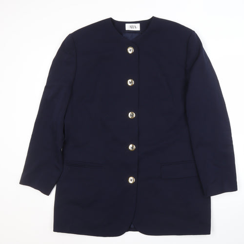 ARA Women's Blue Suit Jacket Size 16