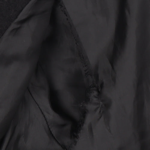 Brandy Melville Women's Black Long Coat Size S