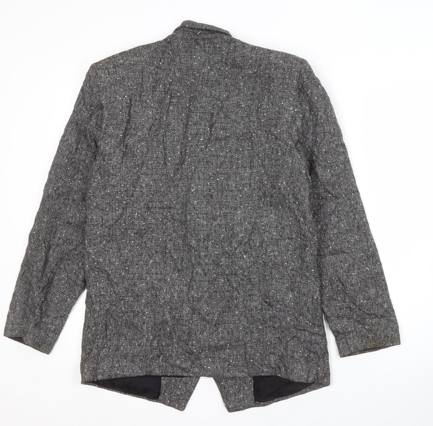 Michelle Stuart Women's Black Flecked Blazer Size 8