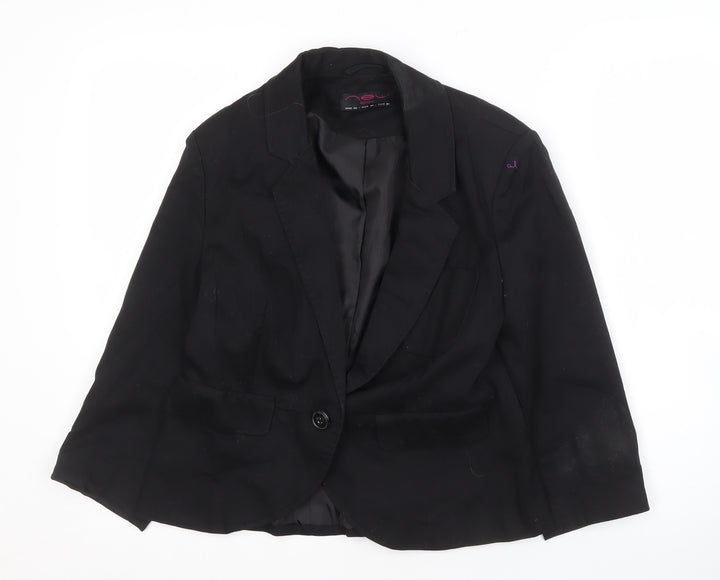 New Look Women's Black Classic Blazer, Short Length