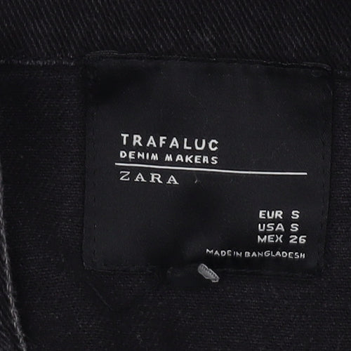Zara Women's Black Pinafore Dress S