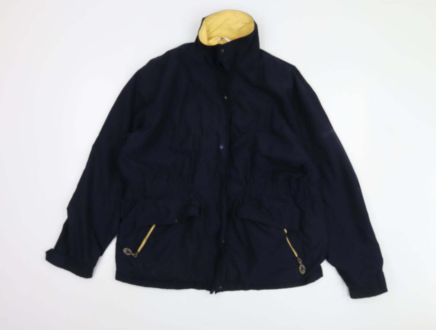 Green Lamb Unisex Blue Windbreaker Jacket Size M