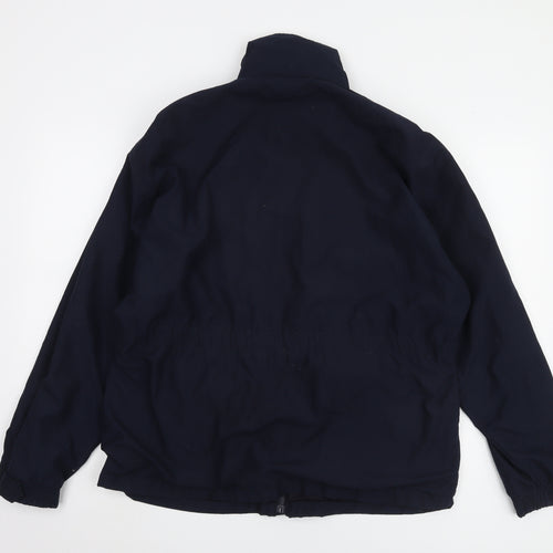 Green Lamb Unisex Blue Windbreaker Jacket Size M