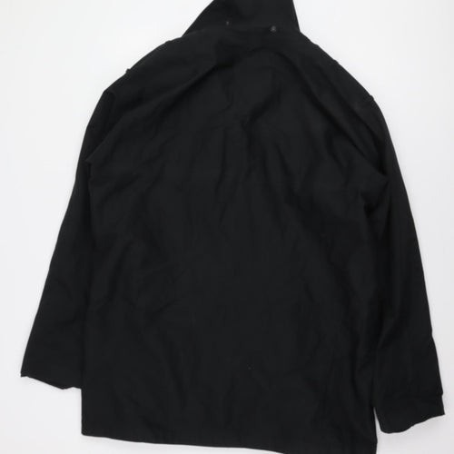 L.A. Corporate Men's Black Parka Jacket - L