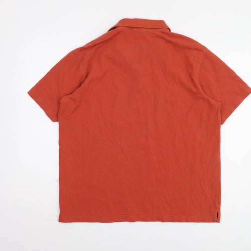 Cotton Traders Men's Red Polo Shirt Size L