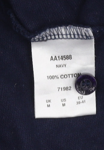 Cotton Traders Men's Blue Polo Shirt M