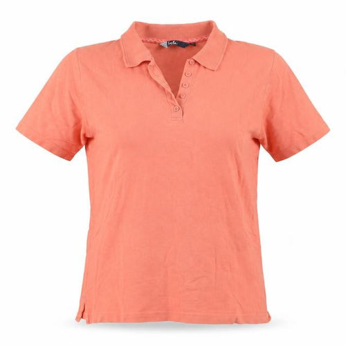 Isle Women's Orange M Polo Shirt, Casual, Cotton