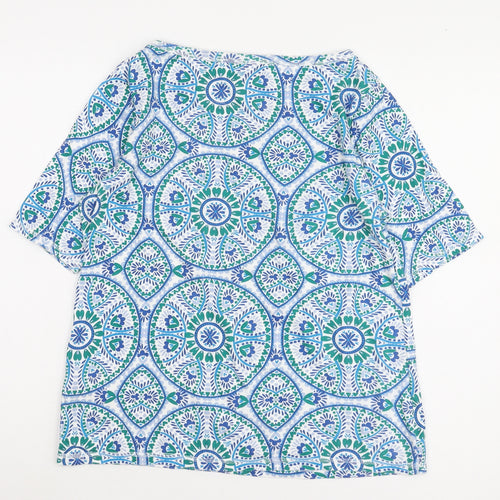 Marks and Spencer Women's Multicoloured Geometric Blouse Size 18