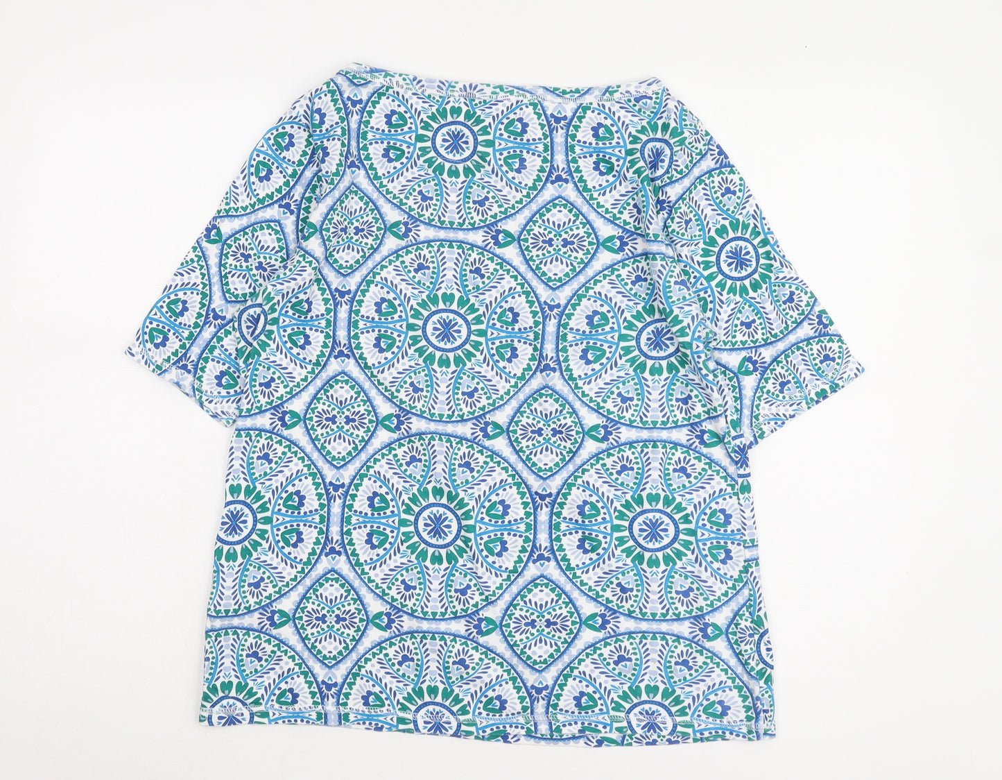 Marks and Spencer Women's Multicoloured Geometric Blouse Size 18