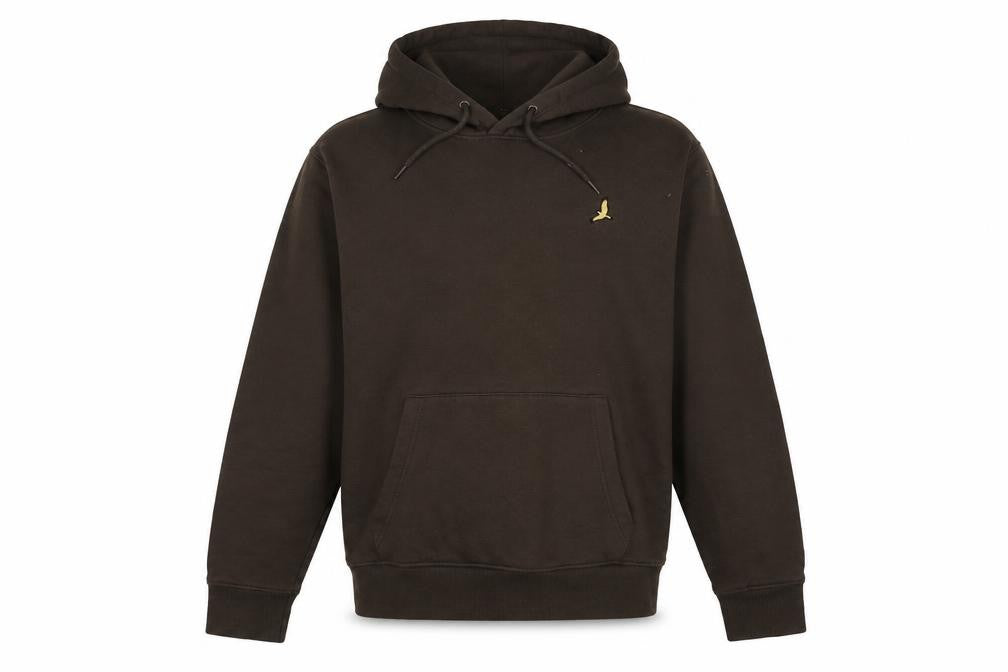 Front view of Brave Soul Men's Green Pullover Hoodie M