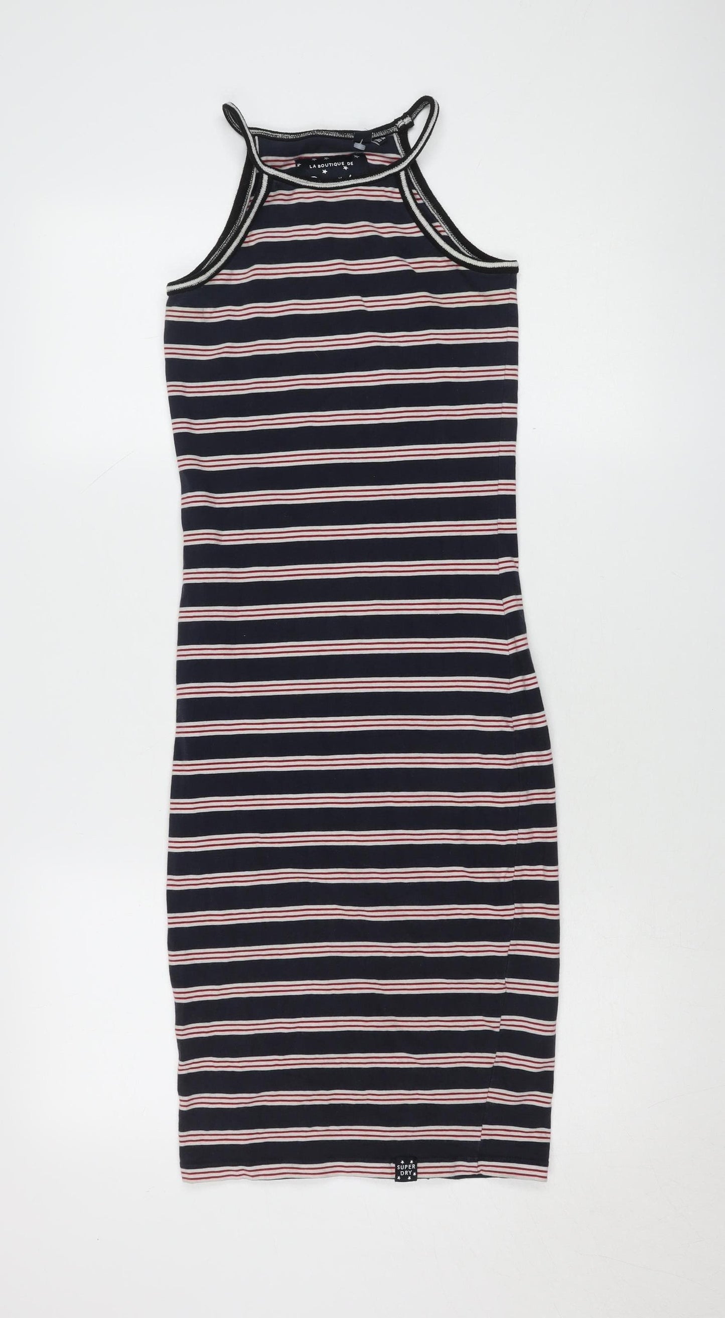 Superdry Women's Multicoloured Bodycon Dress Size 10