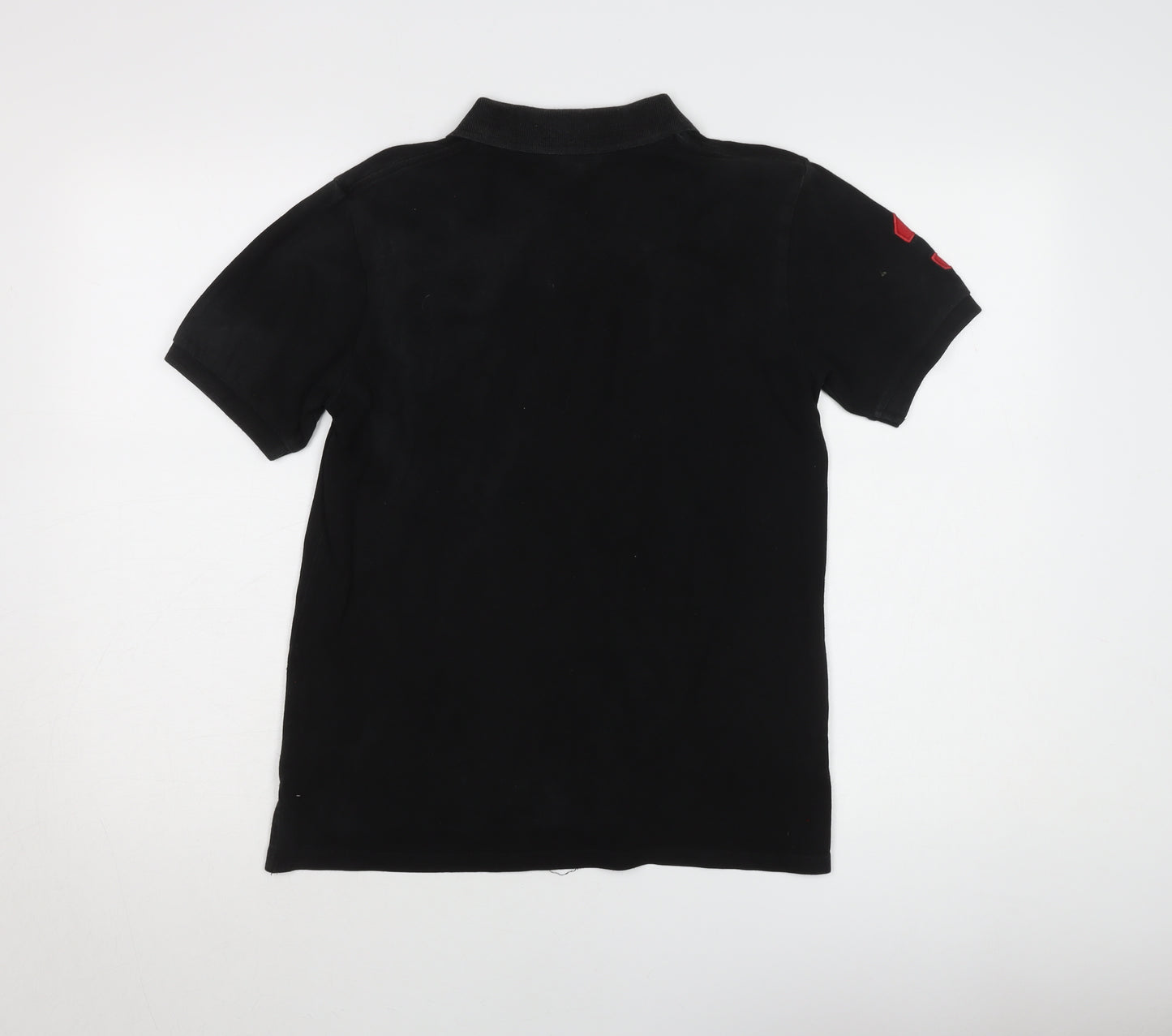 U.S. Polo Assn. Boys Black XL Polo Shirt