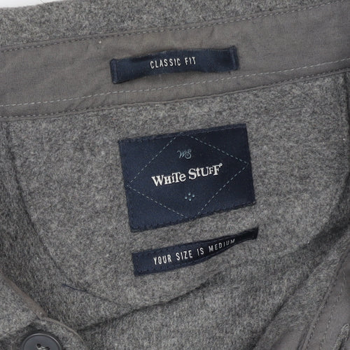 White Stuff Women's Grey Basic Jacket - Medium