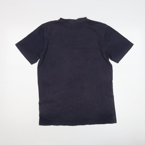 Fenchurch Men's Black Graphic Print T-Shirt Size S