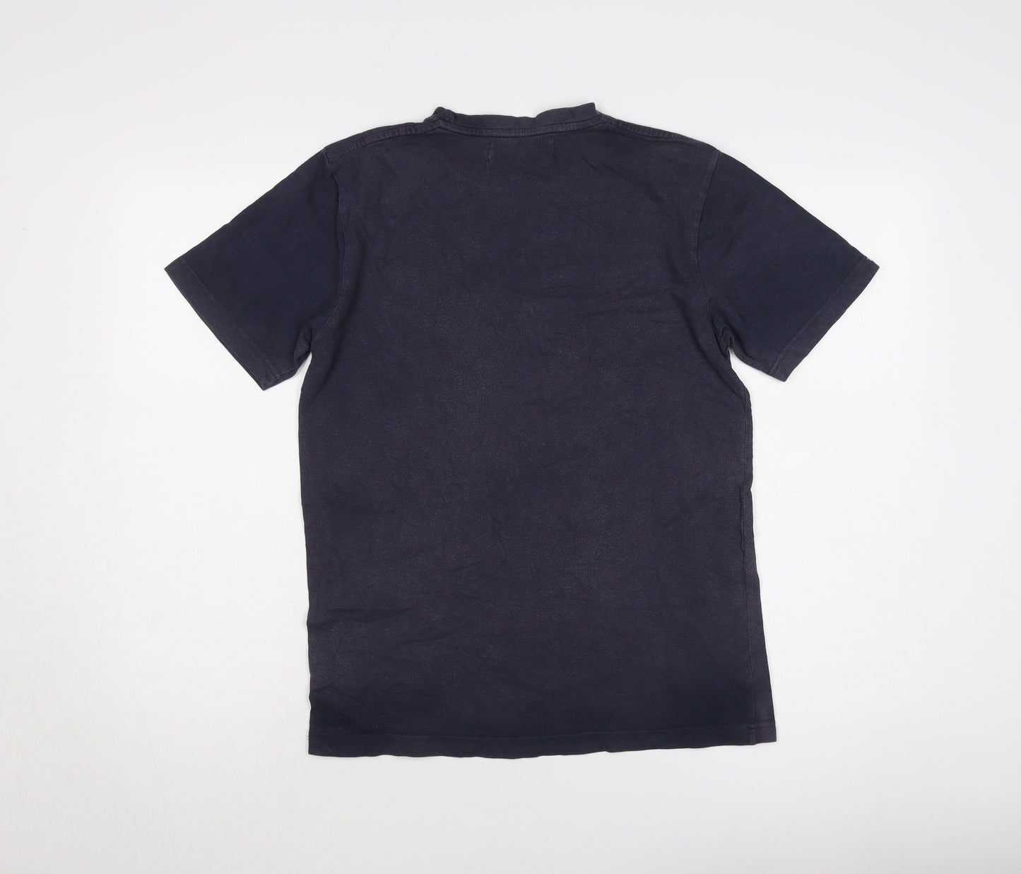 Fenchurch Men's Black Graphic Print T-Shirt Size S