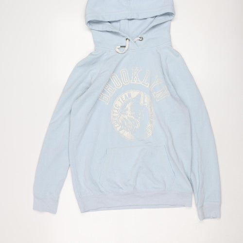 Garage Women's Blue Pullover Hoodie Size S