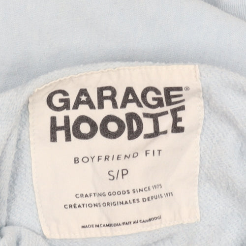 Garage Women's Blue Pullover Hoodie Size S