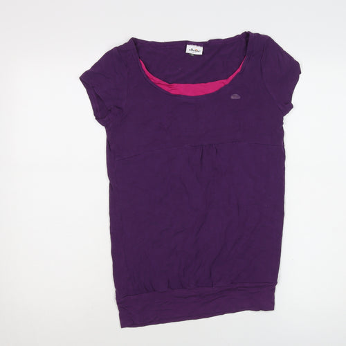 Ellesse Women’s Purple Viscose T-Shirt Size 12