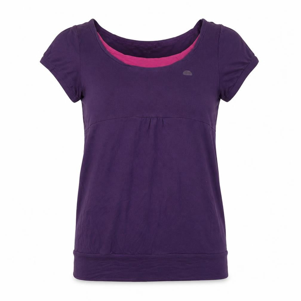 Ellesse Women’s Purple Viscose T-Shirt Size 12