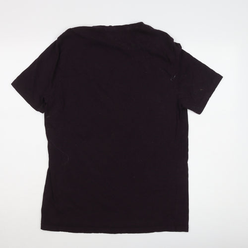 Next Men's Black Crew Neck T-Shirt L