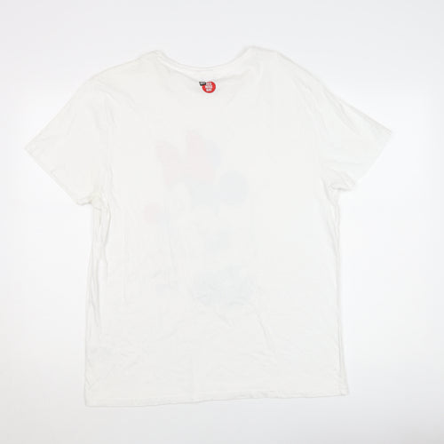 Comic Relief Disney Minnie Mouse Unisex T-Shirt White L
