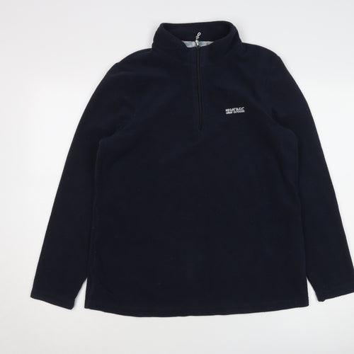 Regatta Blue Women's Fleece Pullover Sweatshirt UK 16