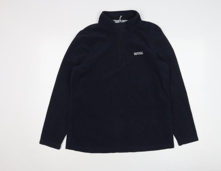 Regatta Blue Women's Fleece Pullover Sweatshirt UK 16