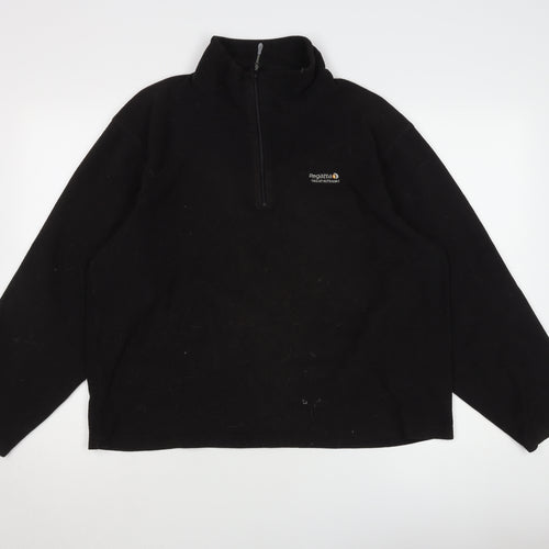 Regatta Men's Black XL Fleece Pullover Sweatshirt
