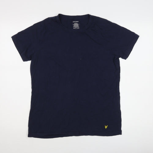 Lyle & Scott Men's Blue Crew Neck T-Shirt L
