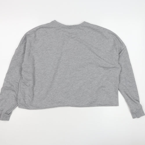 Disney Women's Grey Eeyore Pullover Sweatshirt Size S
