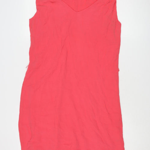 Sandwich Women's Pink Sheath Dress, Size 6, V-Neck
