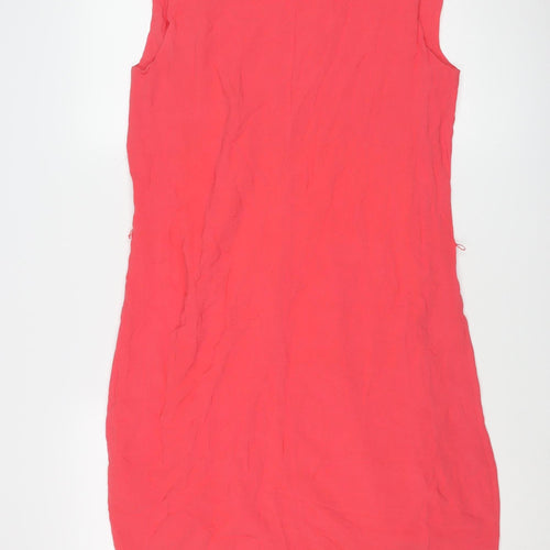 Sandwich Women's Pink Sheath Dress, Size 6, V-Neck