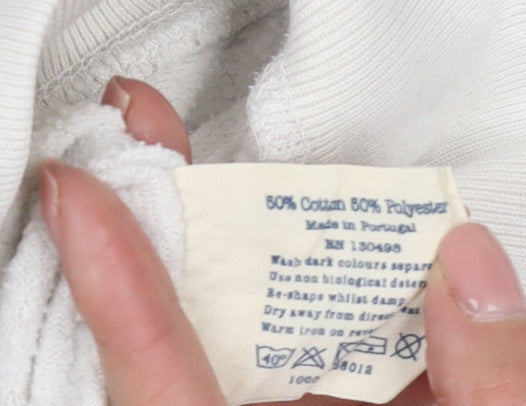 Jack Wills Women's White Pullover Hoodie Size 12