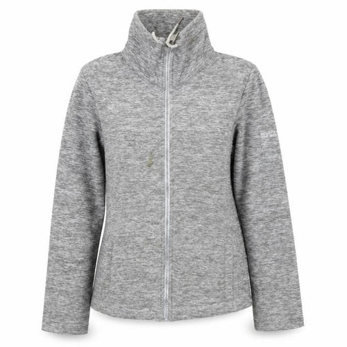 Regatta Women's Grey Jacket Size 12, Full Zip