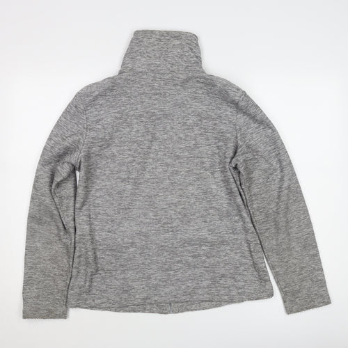 Regatta Women's Grey Jacket Size 12, Full Zip