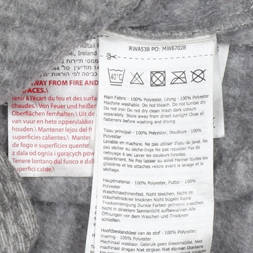 Regatta Women's Grey Jacket Size 12, Full Zip