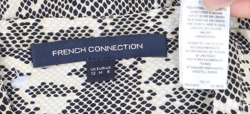 French Connection Women's Multicoloured Blouse Size 12