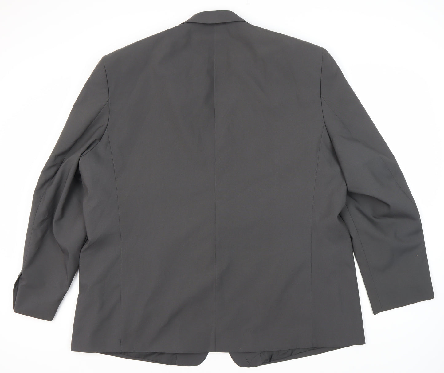 Premier Man Grey Single-Breasted Blazer, 52R