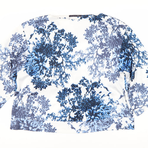 Marks & Spencer Women's Multicoloured Floral Tunic Blouse Size 12
