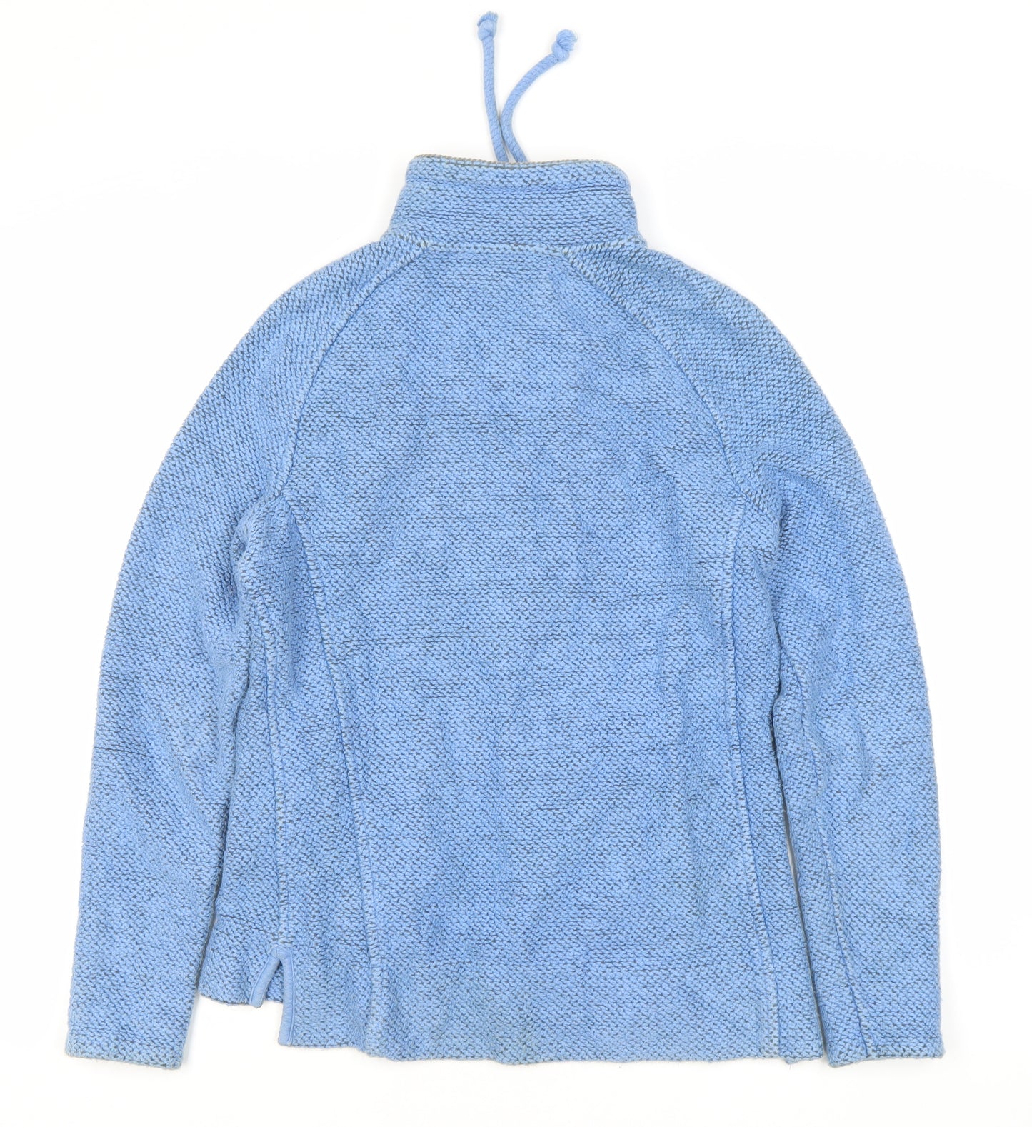 Weird Fish Women's Blue Size 10 High Neck Sweatshirt