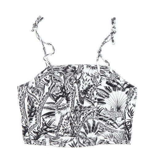 Next Women's Black White Camisole Top Size 16