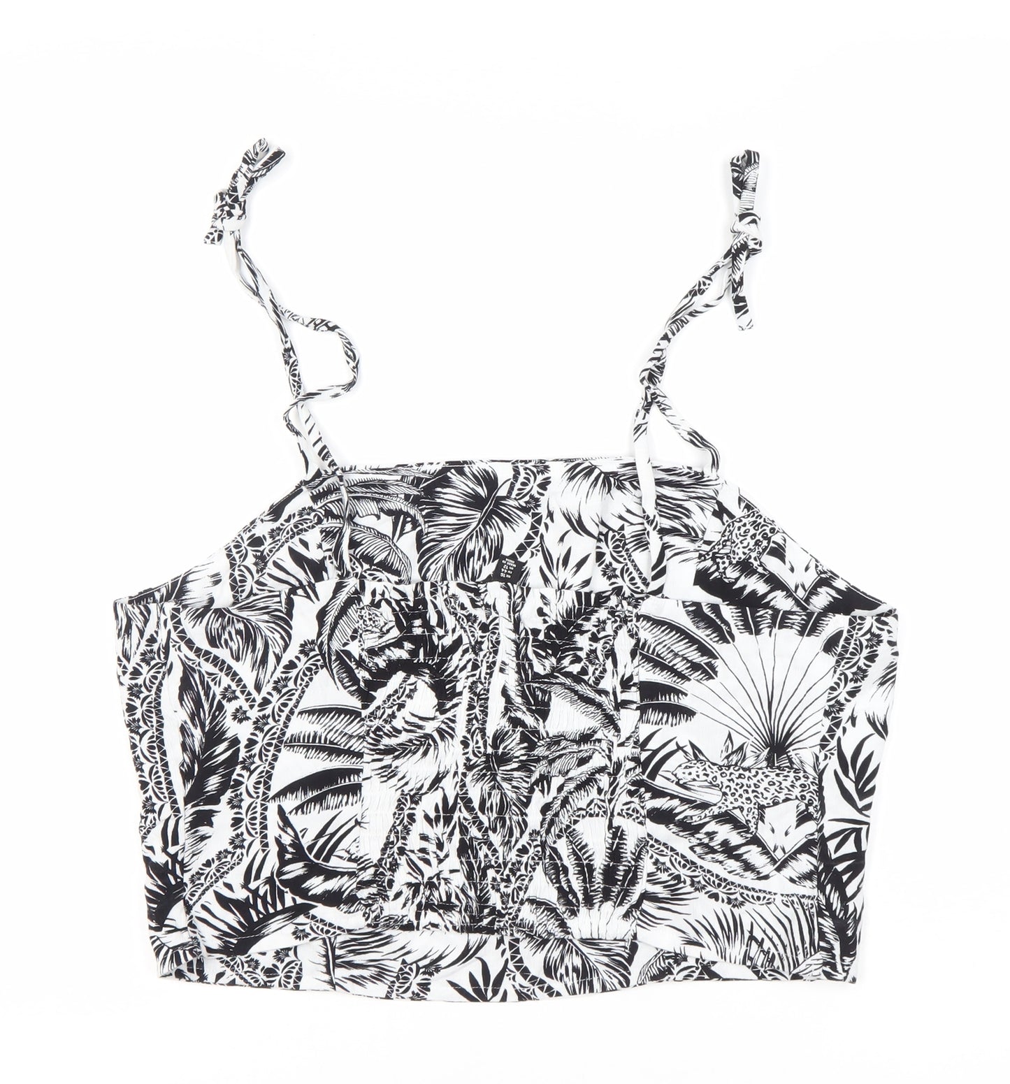 Next Women's Black White Camisole Top Size 16