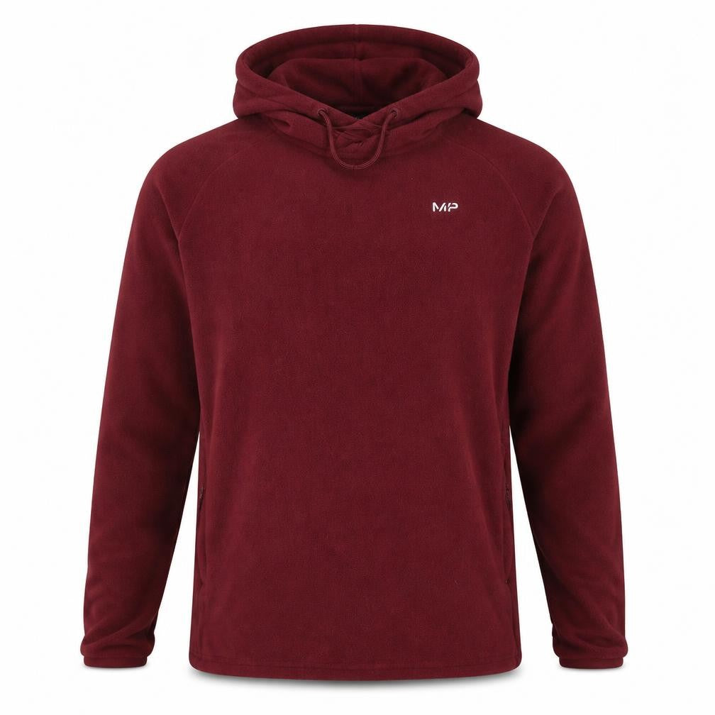 Front view of Myprotein Men's Red Pullover Hoodie -, size S, Fleece