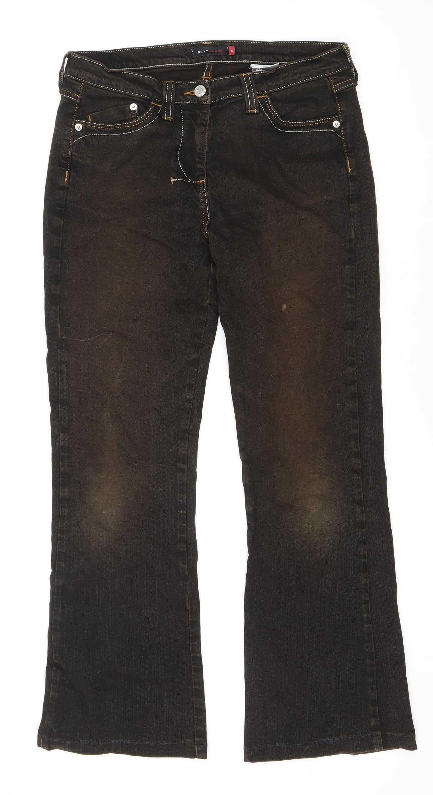Next Women's Black Bootcut Jeans Size 12