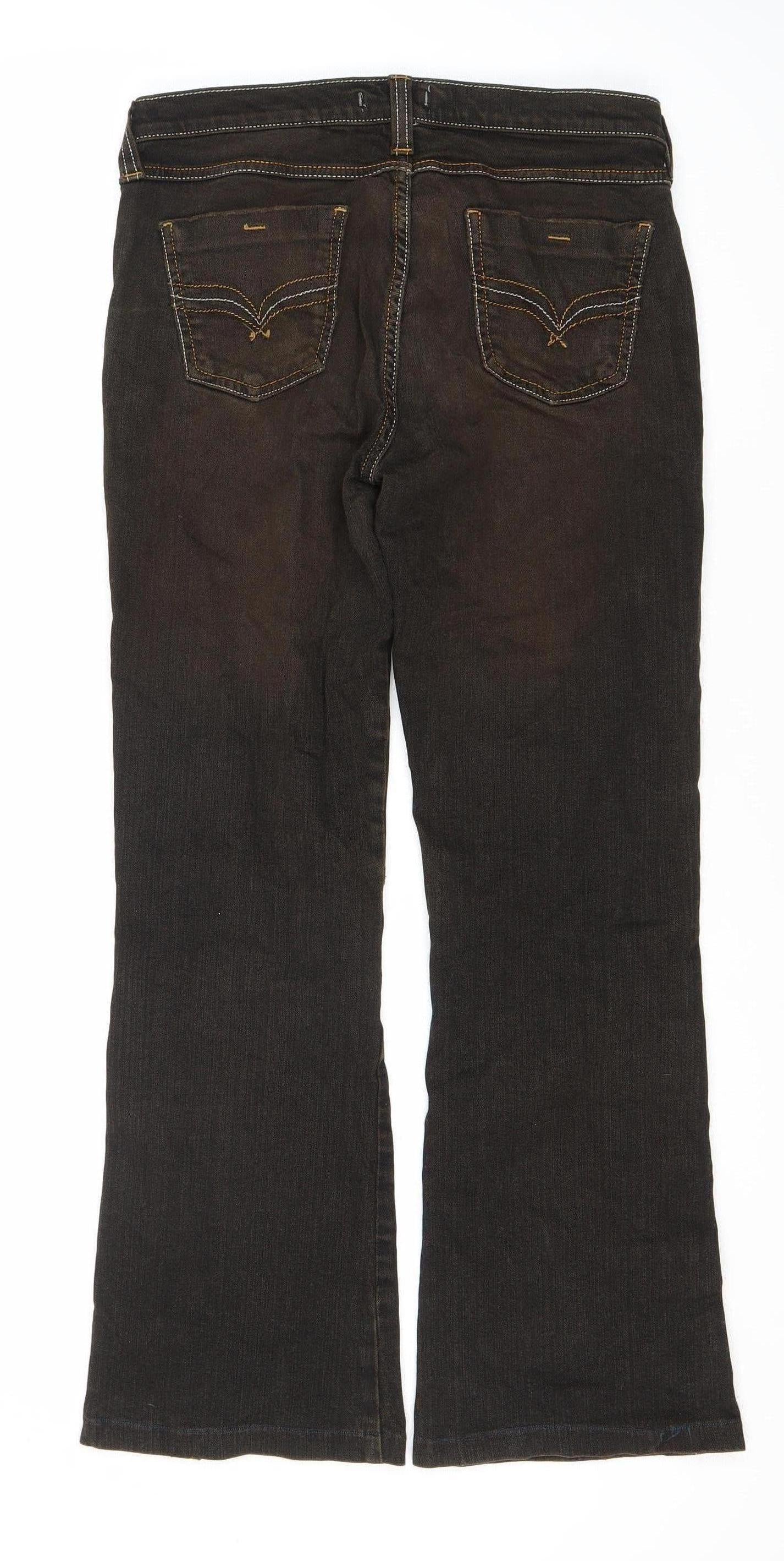 Next Women's Black Bootcut Jeans Size 12