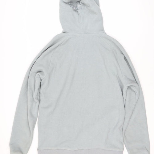 MP Men's Grey Hoodie - Small, Pullover, Fleece, Logo